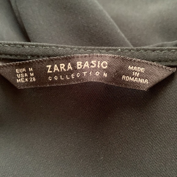 Zara forrest green wrap dress - Picture 7 of 9